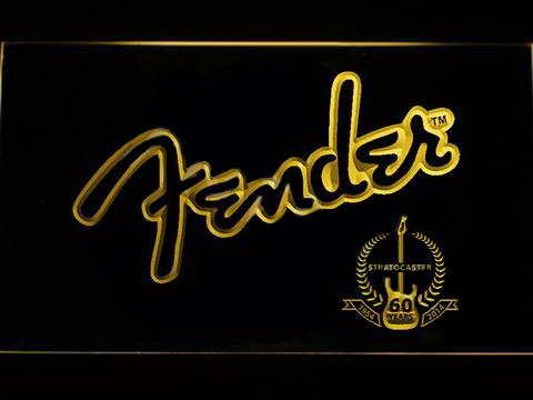 Fender 3 LED Neon Sign